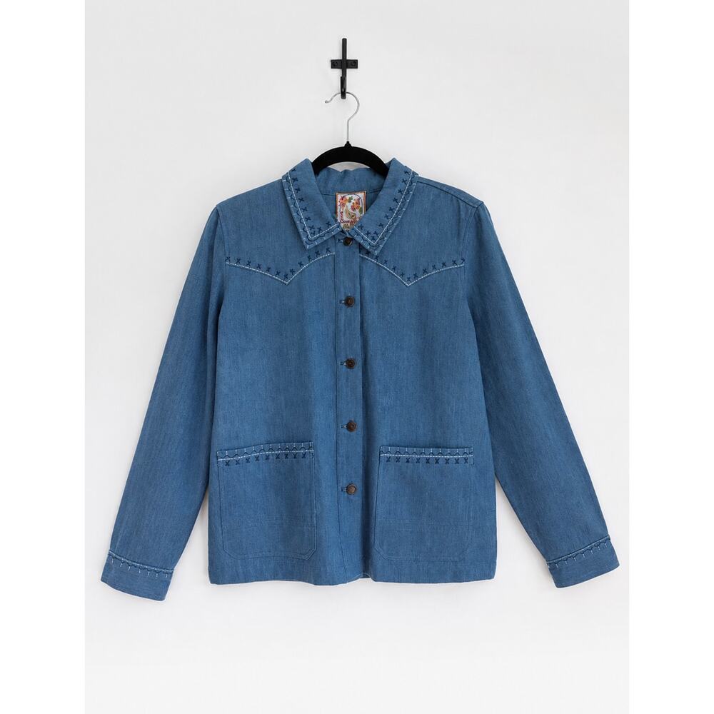 JOHNNY WAS Shirley Western Worker Jacket NWT Size SMALL - Picture 2 of 8